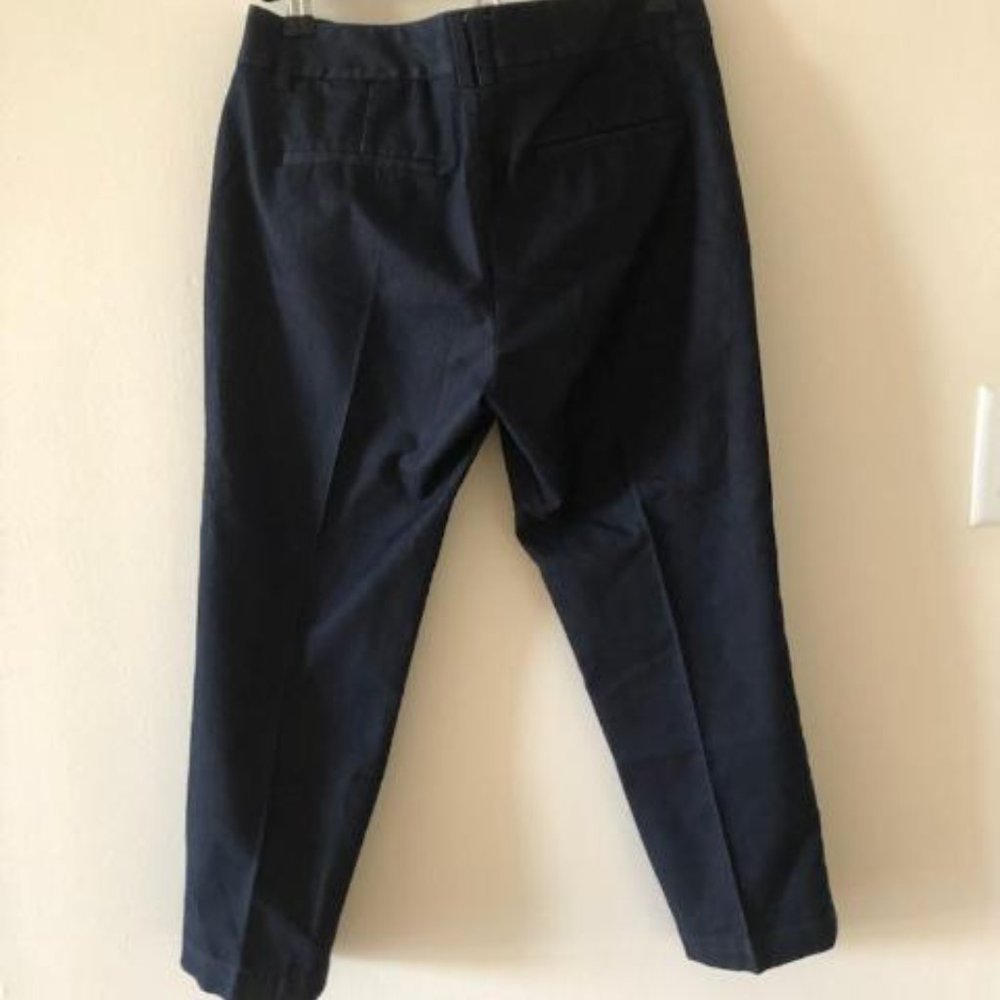 Express "editor" denim ankle pants
